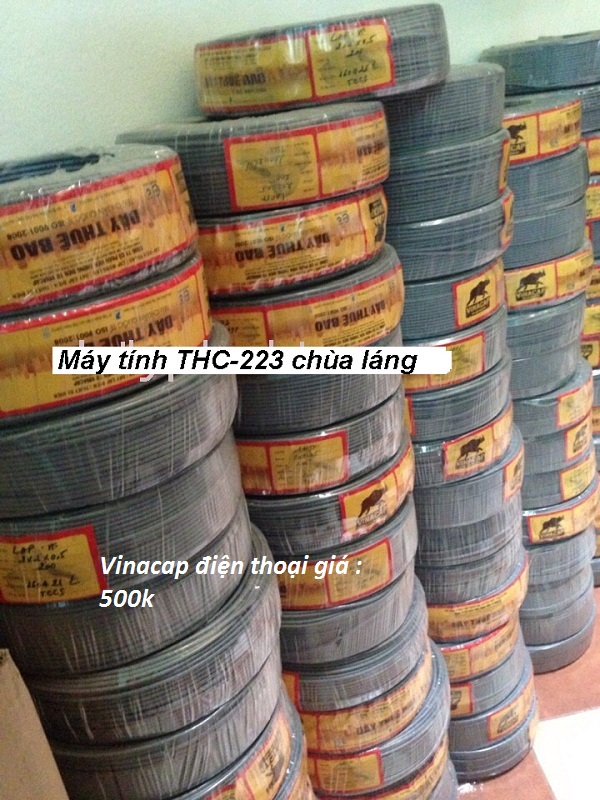 Dây điện thoại 2 đôi - 2 pair (4 lõi 2x2x0.5) Vinacap